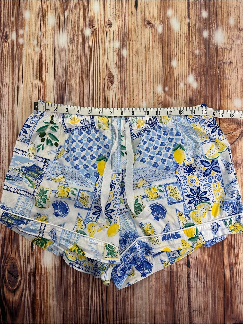 J.Crew Factory Women’s Cotton Short Pajama Set Size Medium - Picture 9 of 13